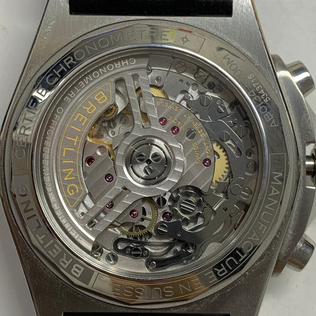 Breitling Chronomat B01 42 mechanical chronograph watch Mechanical watch 42 millimeters AB0134101G1S2