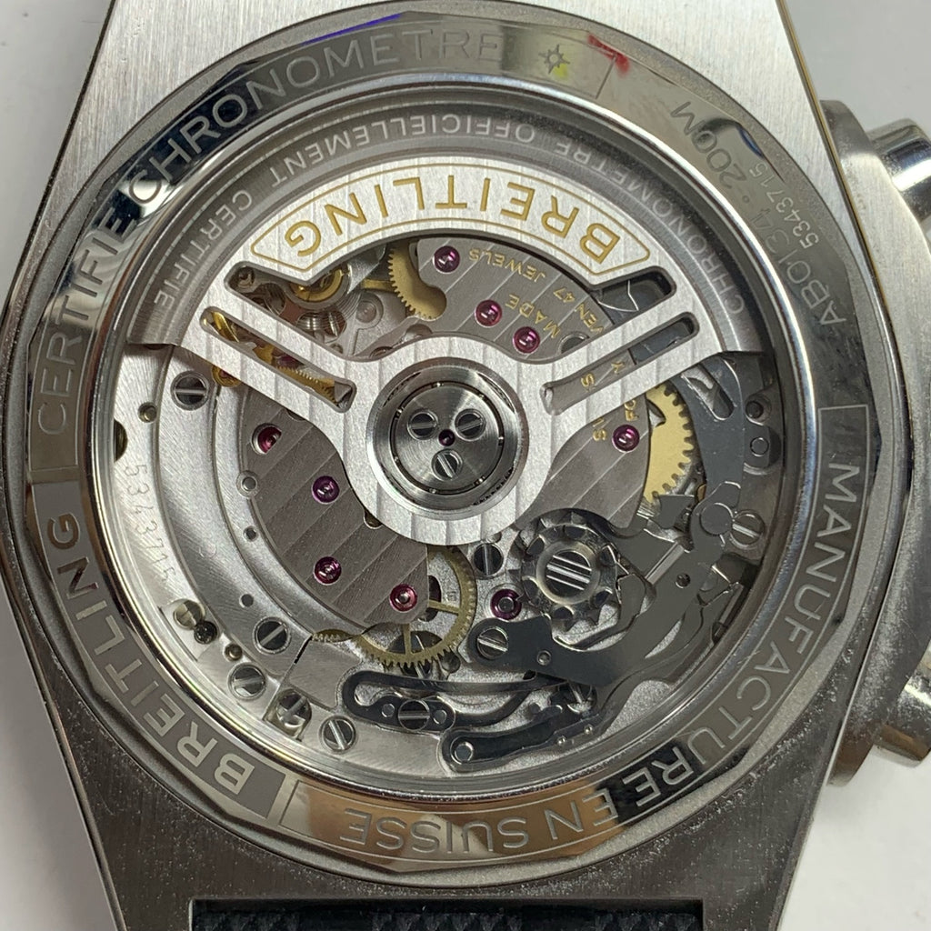 Breitling Chronomat B01 42 mechanical chronograph watch Mechanical watch 42 millimeters AB0134101G1S2