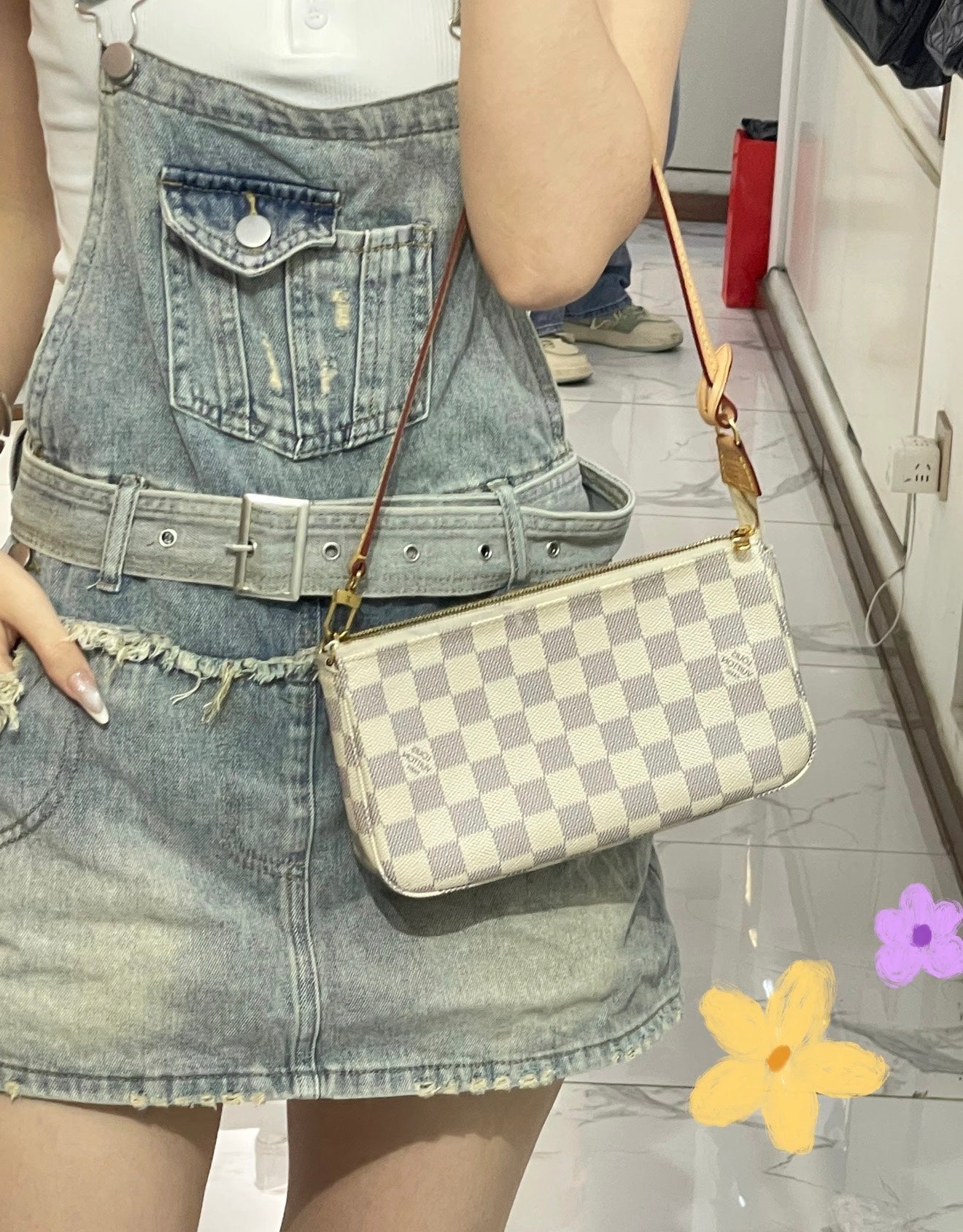 Louis Vuitton Canvas Brown N41207