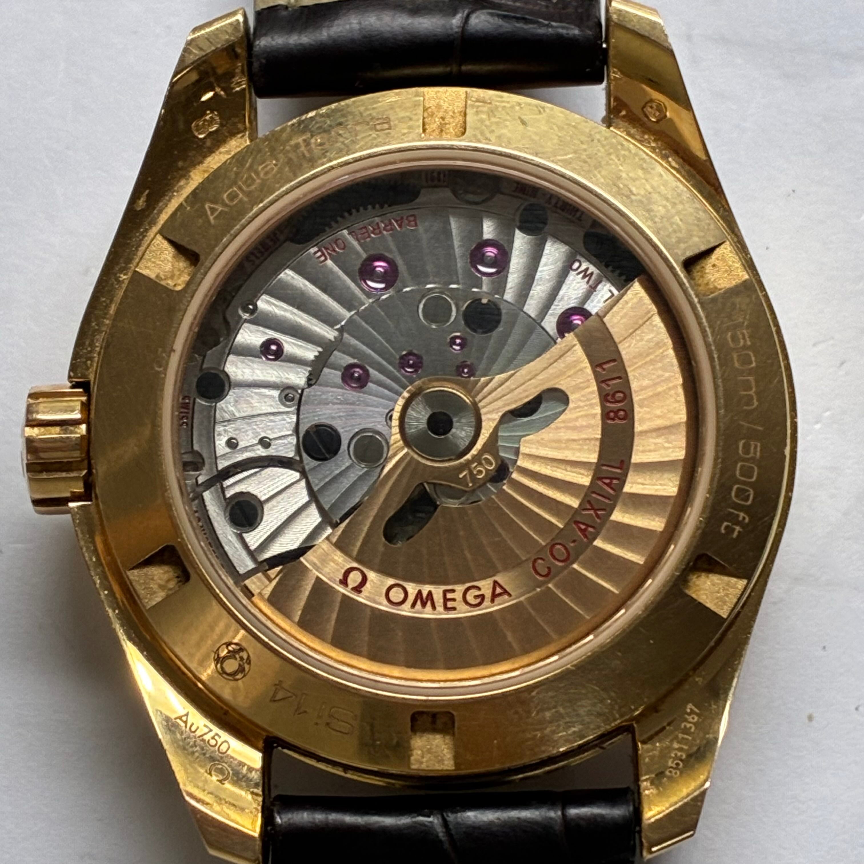 Omega Seahorse 38.5 millimeters 231.53.39.22.02.001