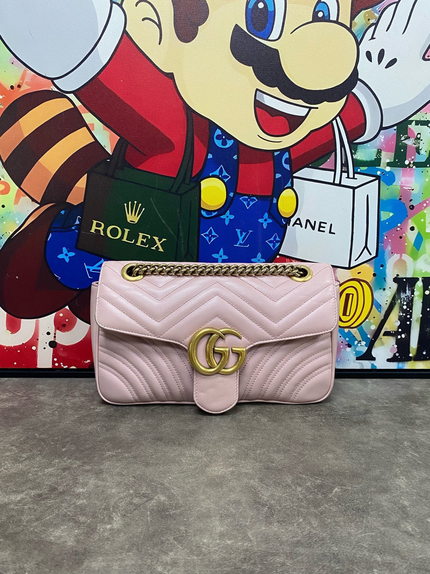 Gucci Pink Shoulder Bag