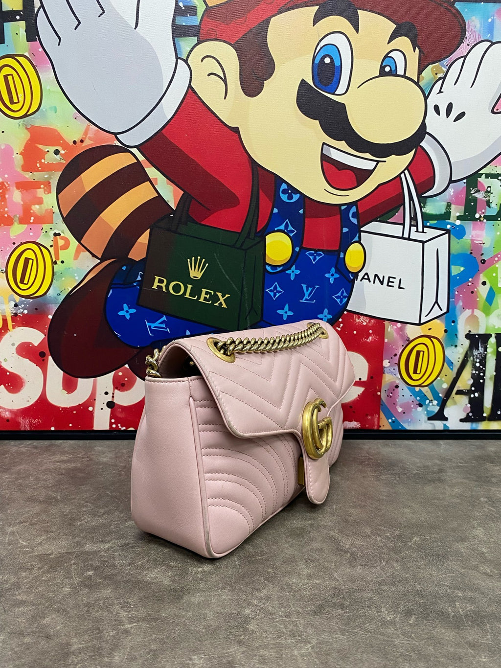 Gucci Pink Shoulder Bag