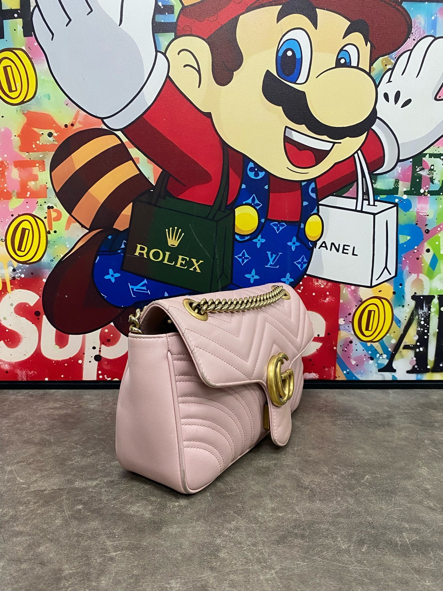 Gucci Pink Shoulder Bag