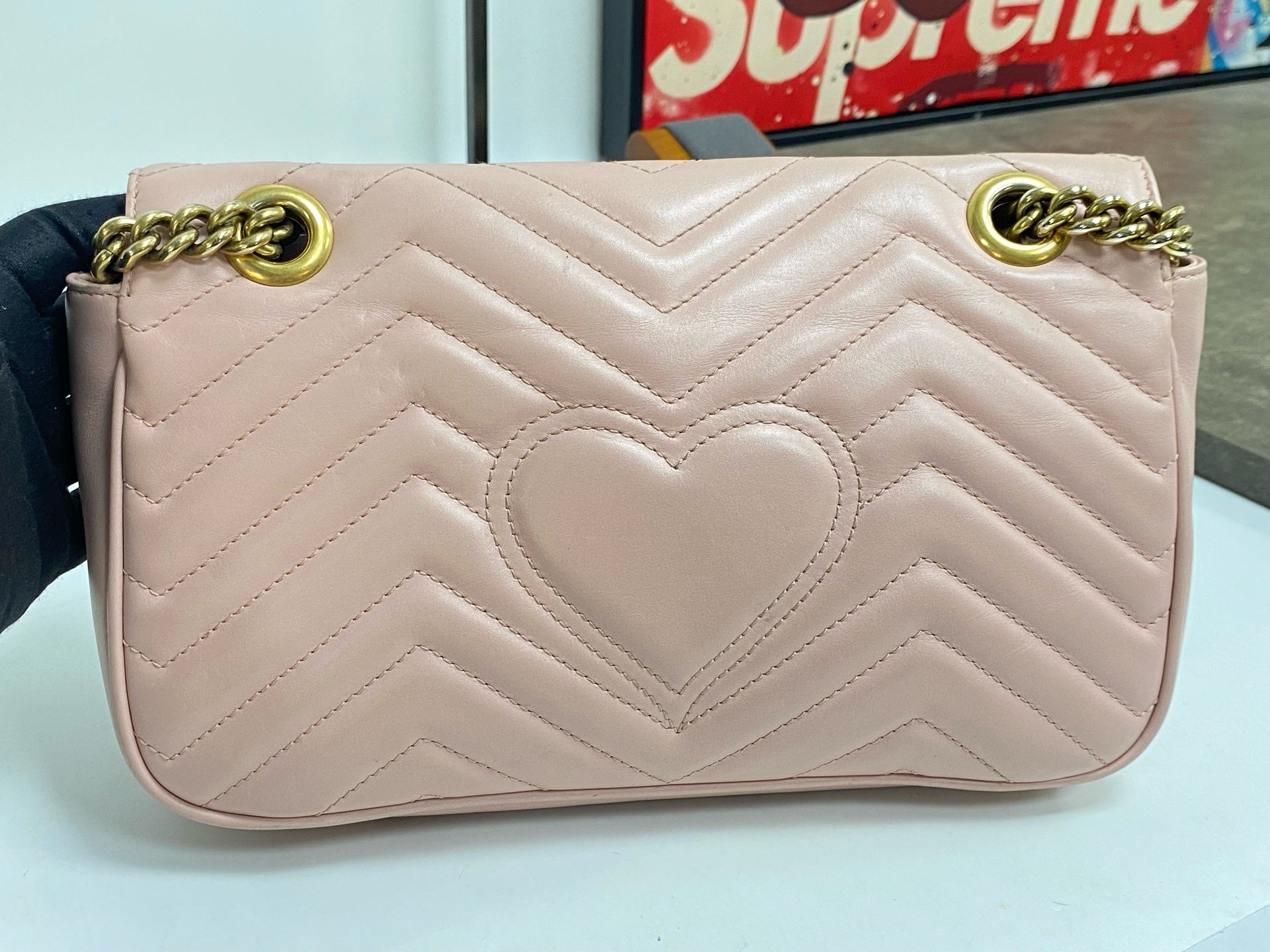 Gucci Pink Shoulder Bag