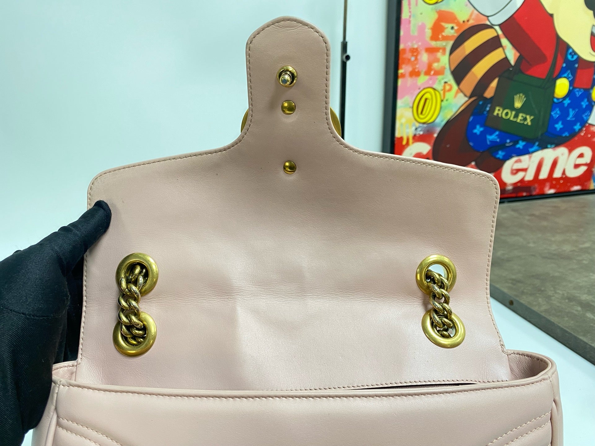 Gucci Pink Shoulder Bag