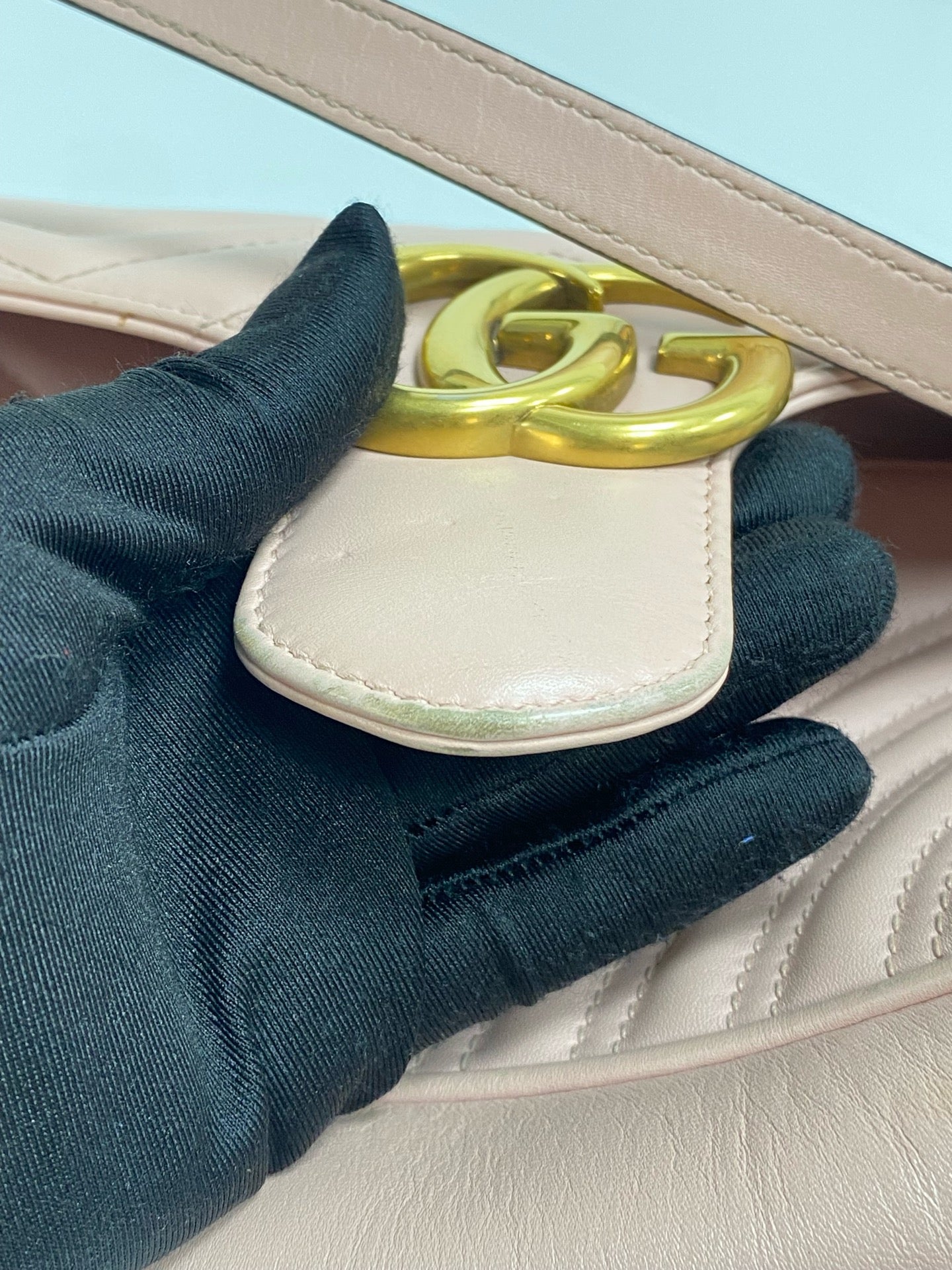 Gucci Pink Shoulder Bag