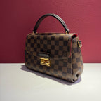Louis Vuitton Croisette Brown Satchel 25.0x 17.0x 9.5 cm N53000