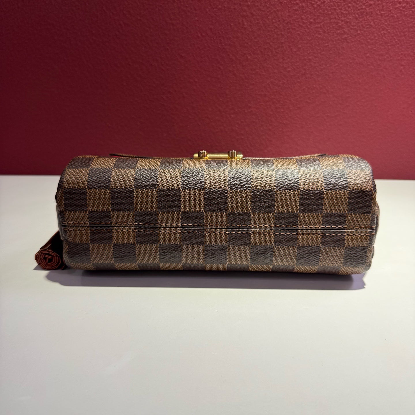 Louis Vuitton Croisette Brown Satchel 25.0x 17.0x 9.5 cm N53000