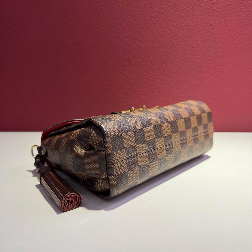 Louis Vuitton Croisette Brown Satchel 25.0x 17.0x 9.5 cm N53000