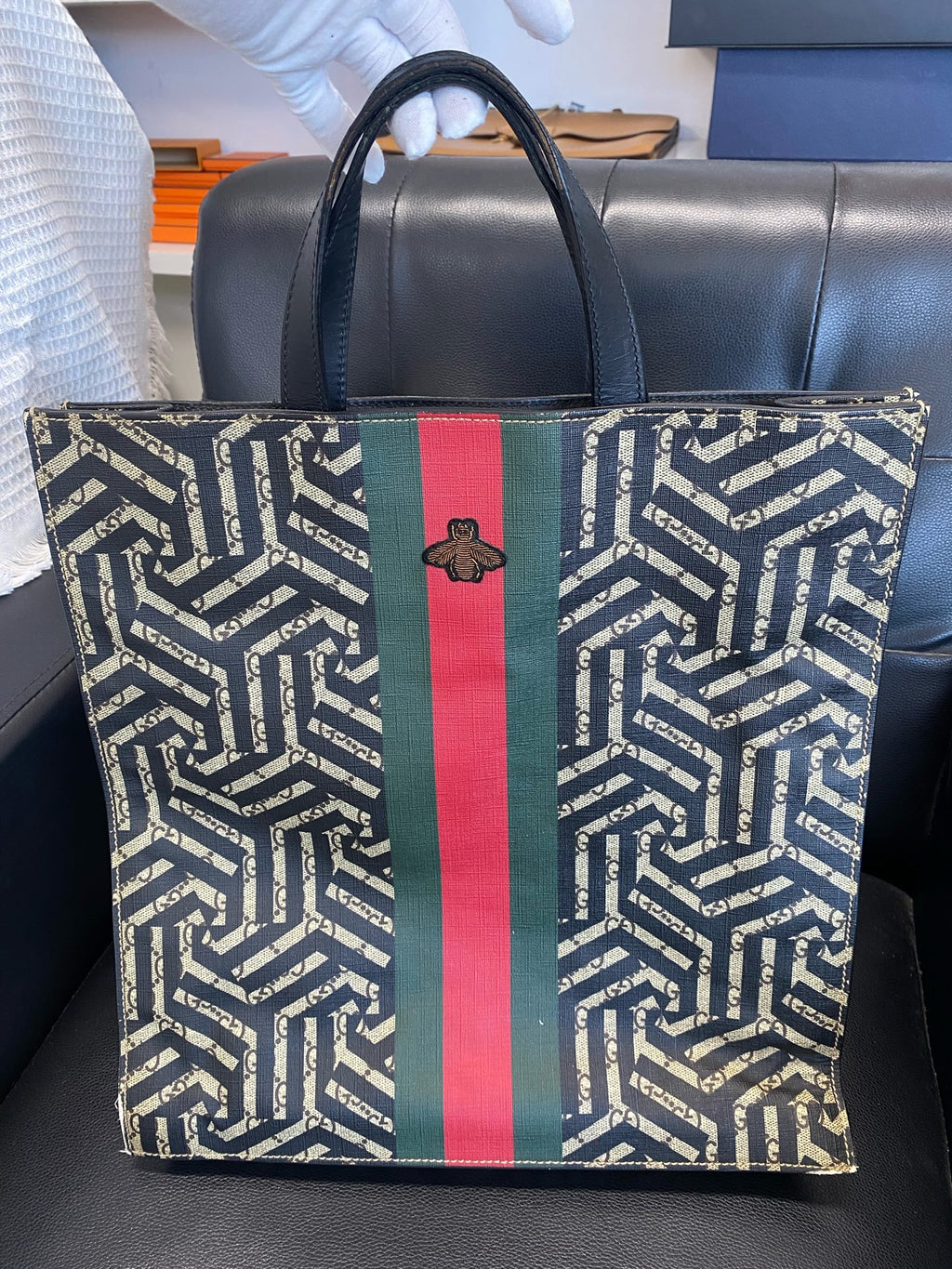 Gucci Black Satchel 450950K7P1N9685