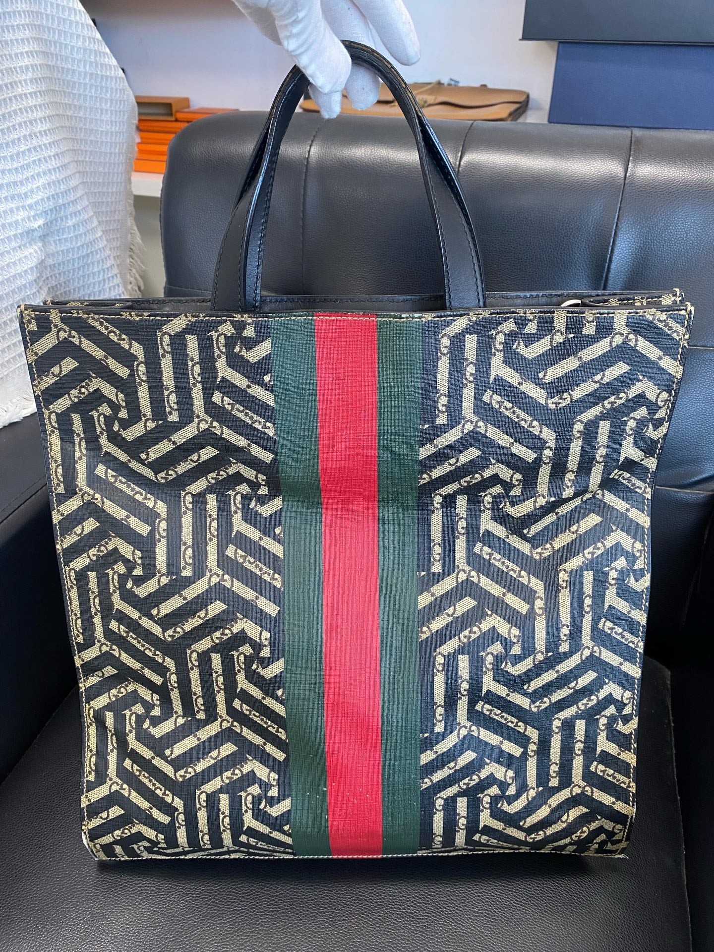 Gucci Black Satchel 450950K7P1N9685