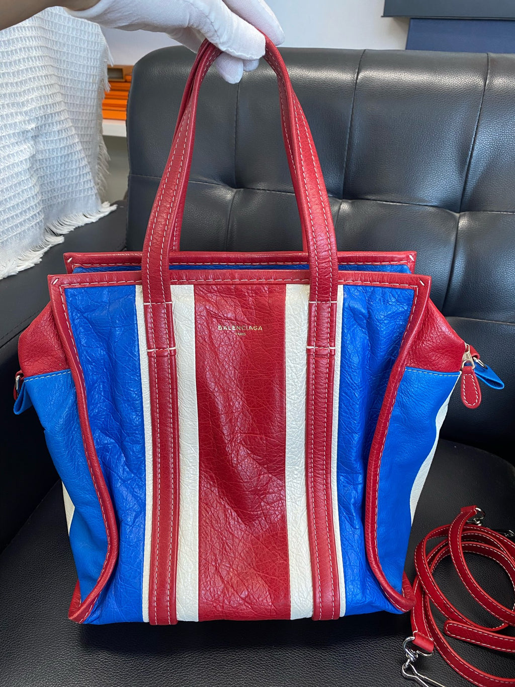 Balenciaga Women's Bazaar Handbag Tote 443096-DE9CN-4360