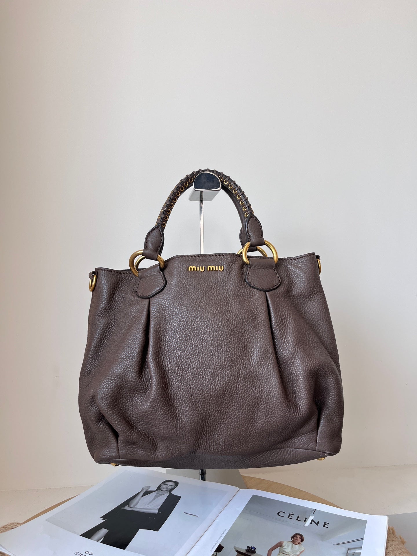 Miu Miu Brown Tote