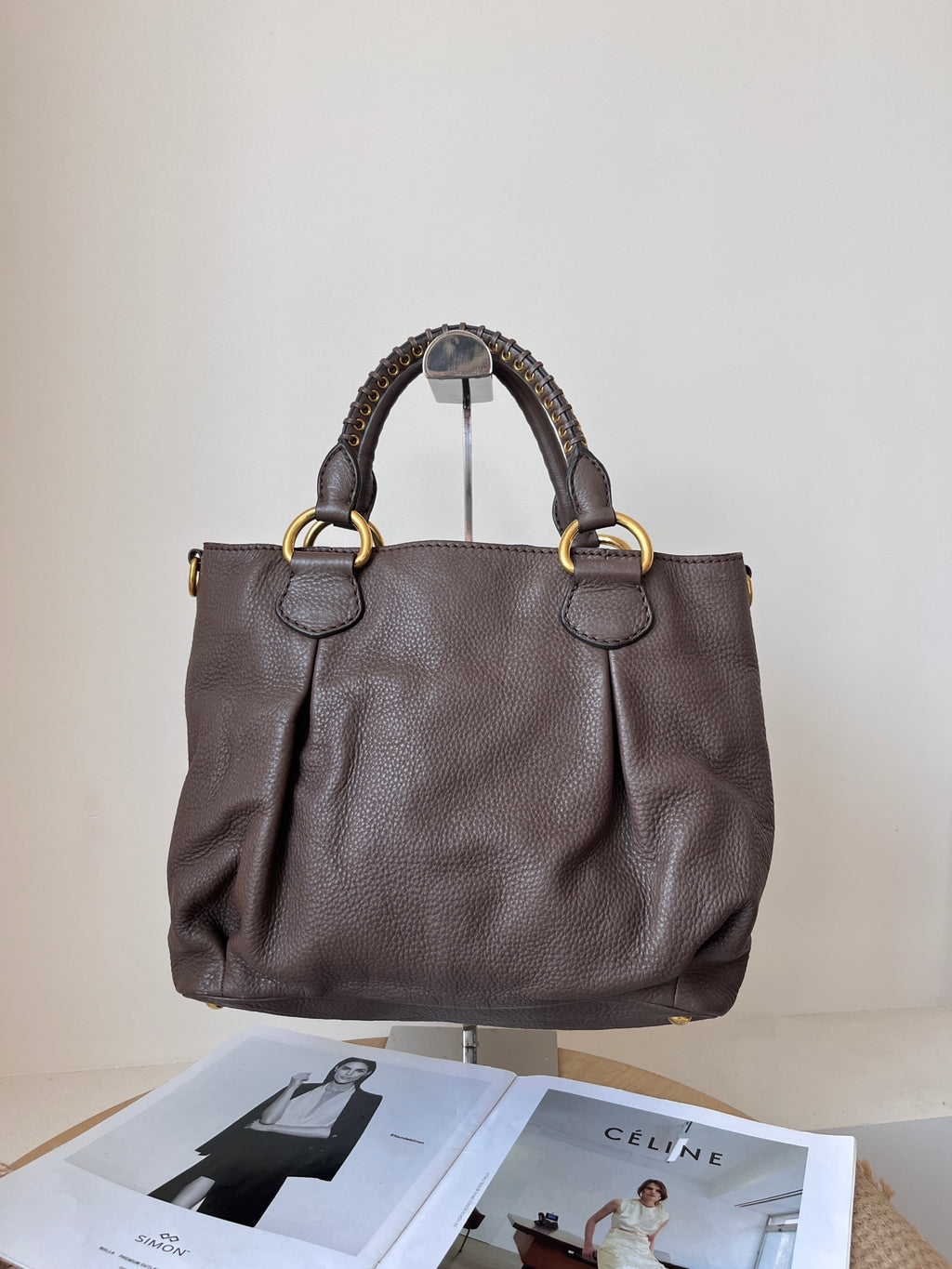 Miu Miu Brown Tote