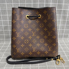 Louis Vuitton Néonoé Canvas Bucket & Drawstring Bag M44020