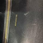 Balenciaga HOURGLASS Black Crossbody 22.8 cm long x 14.9 cm high x 9.9 cm wide 5935461LRGM1000
