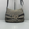 Dior Canvas Saddle Bag