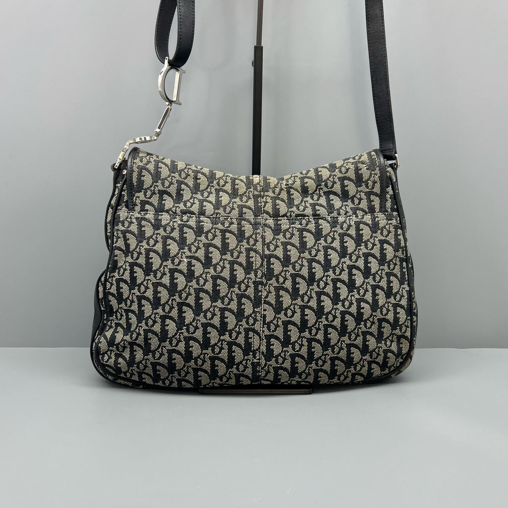 Dior Canvas Saddle Bag