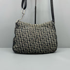 Dior Canvas Saddle Bag