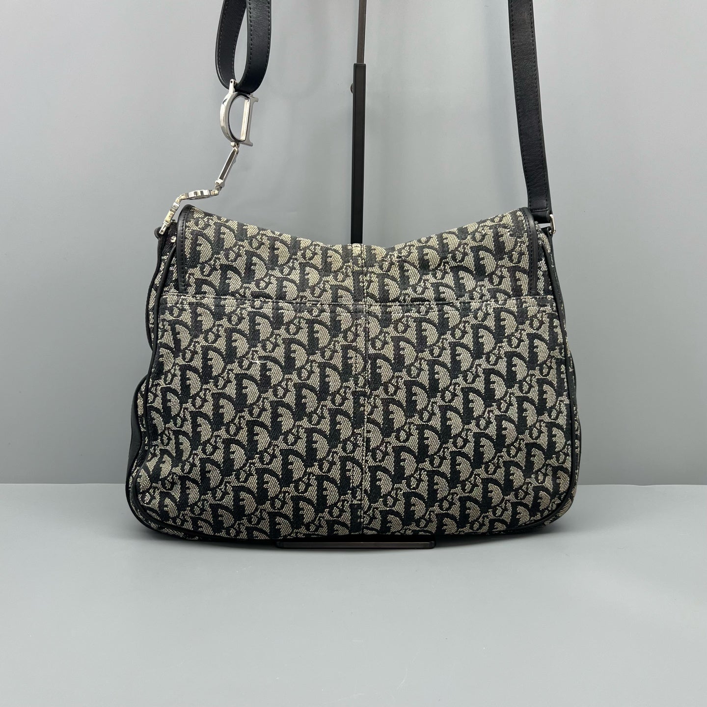 Dior Canvas Saddle Bag