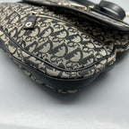 Dior Canvas Saddle Bag