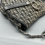 Dior Canvas Saddle Bag