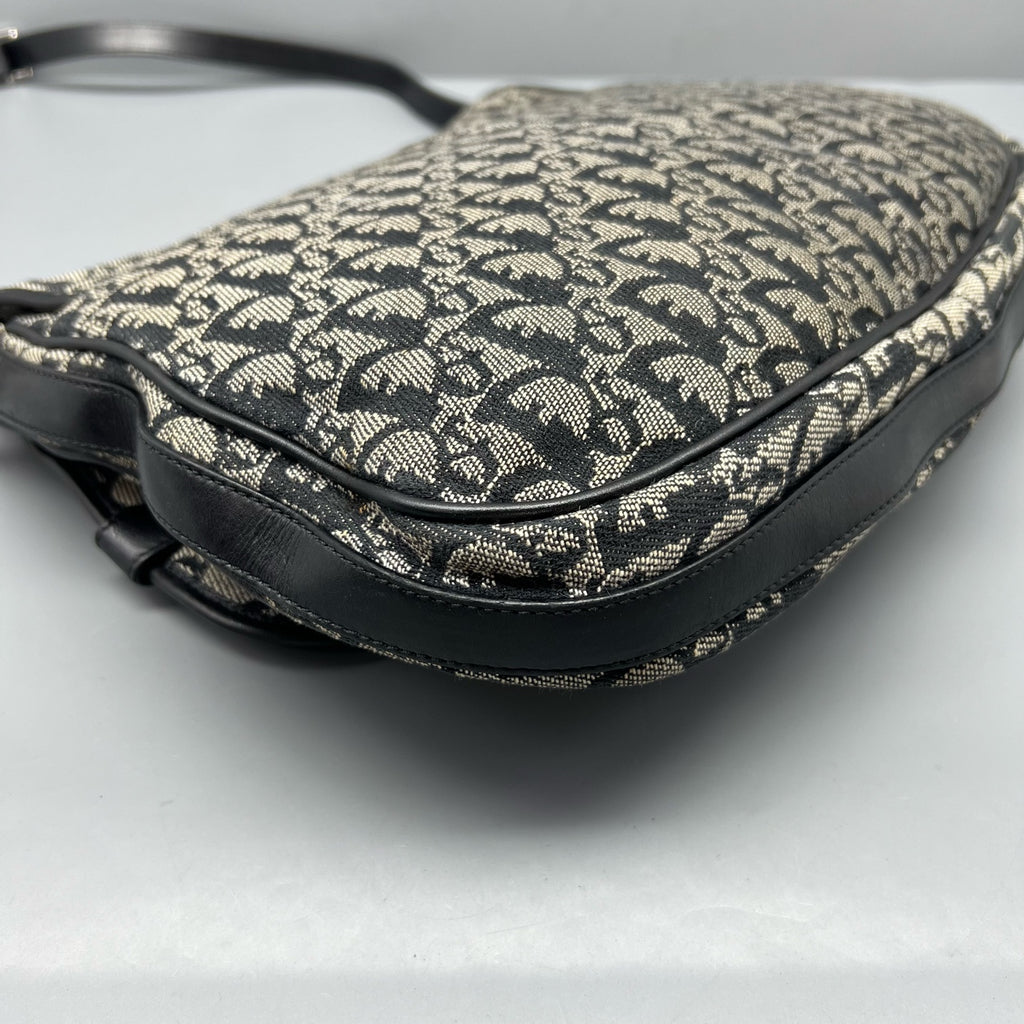 Dior Canvas Saddle Bag