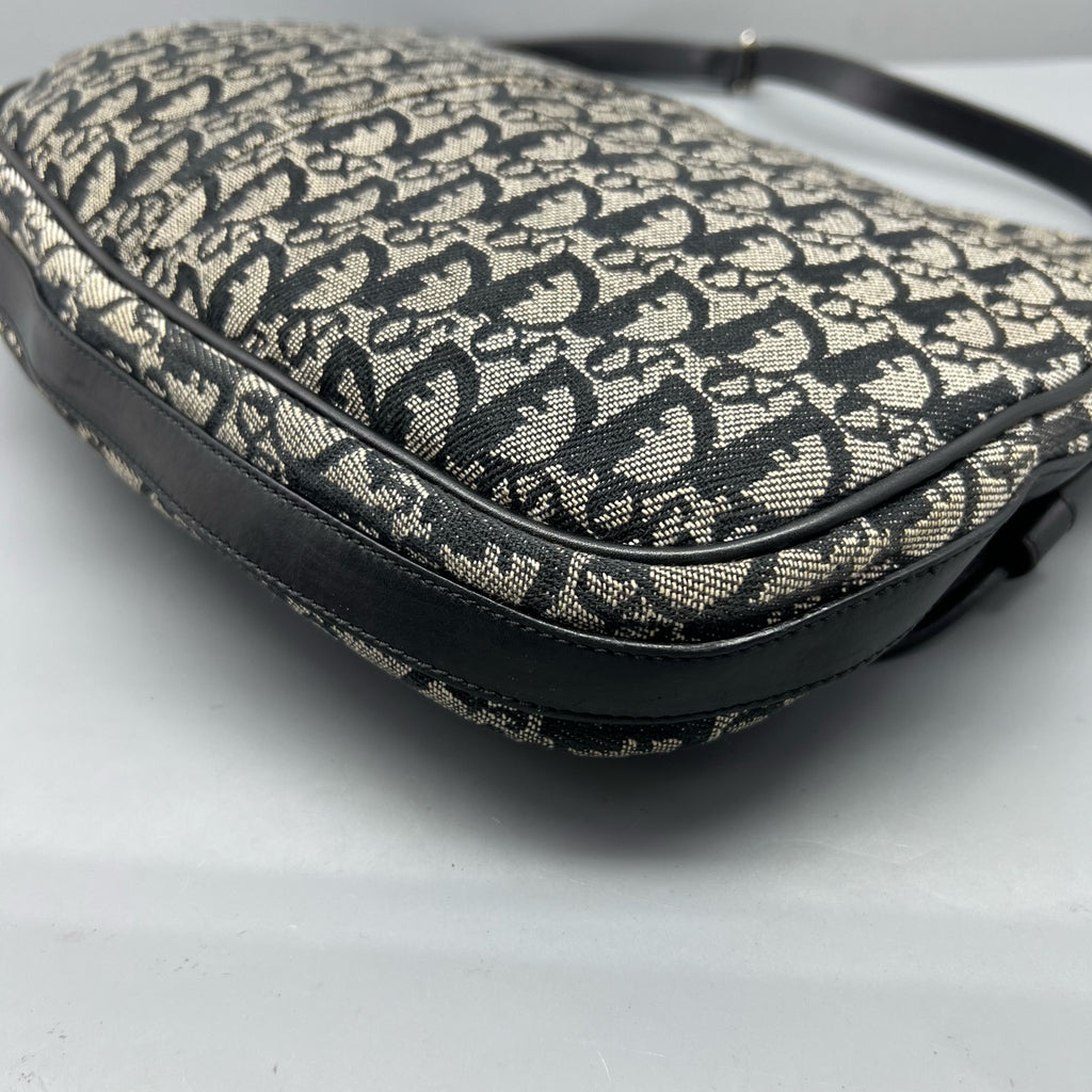 Dior Canvas Saddle Bag