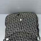Dior Canvas Saddle Bag