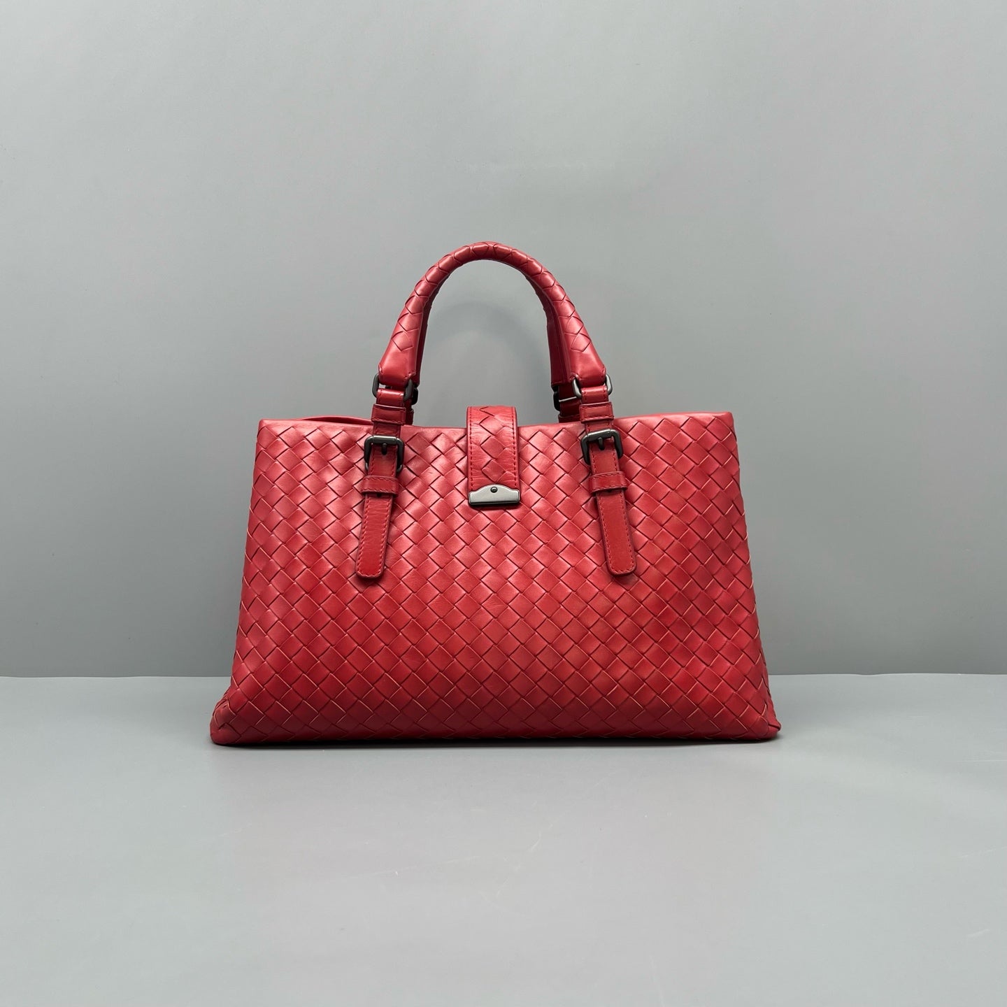 Bottega Veneta Red Satchel