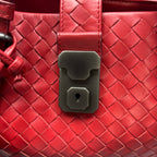 Bottega Veneta Red Satchel