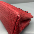 Bottega Veneta Red Satchel