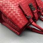 Bottega Veneta Red Satchel