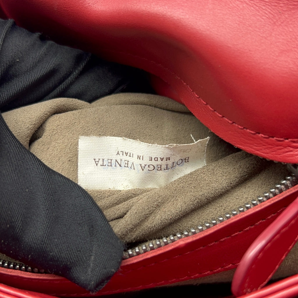 Bottega Veneta Red Satchel