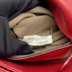 Bottega Veneta Red Satchel