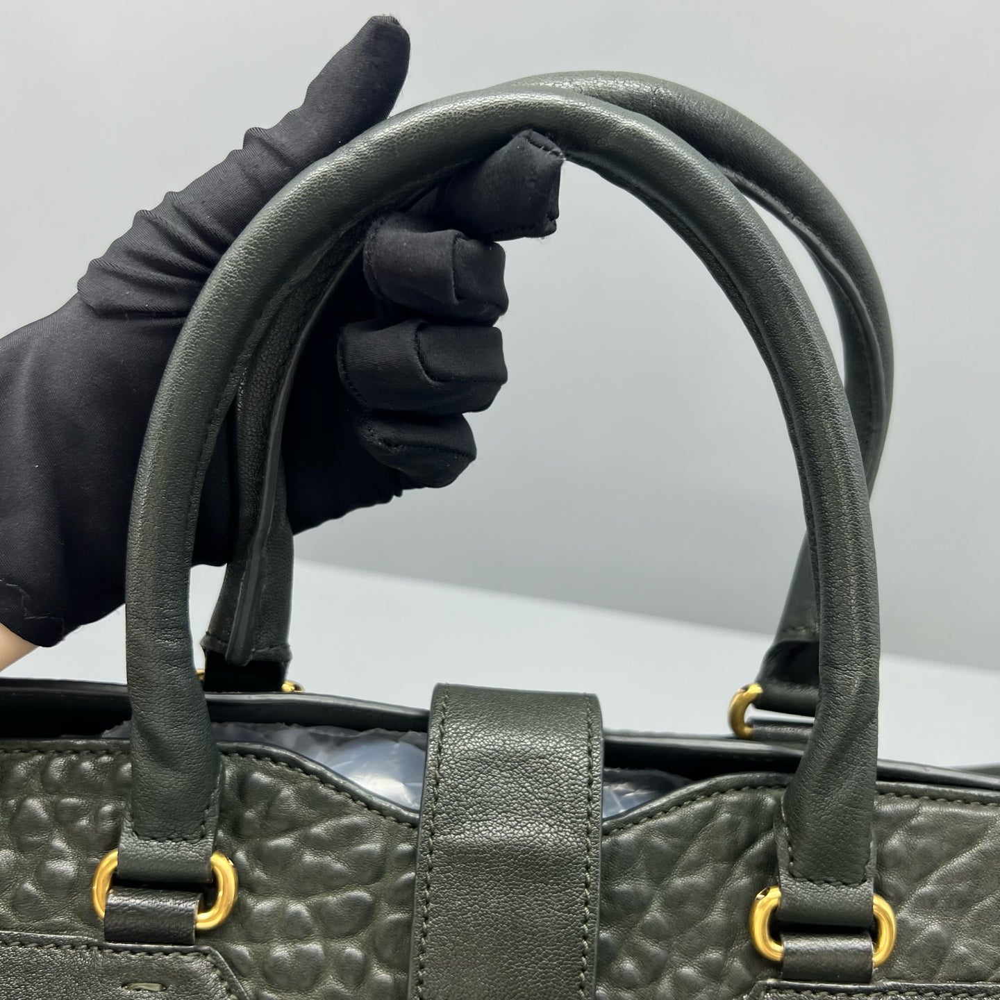 Saint laurent Green Satchel