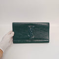 Saint laurent Green Clutch