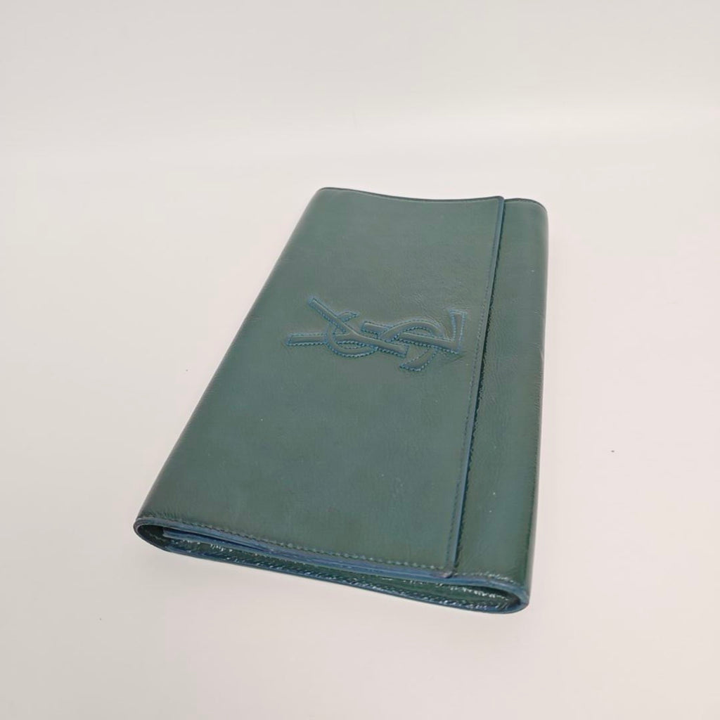 Saint laurent Green Clutch