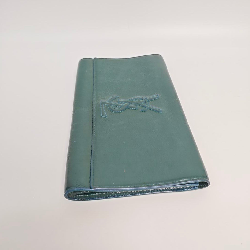 Saint laurent Green Clutch