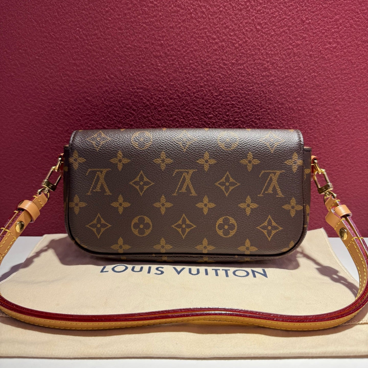 Louis Vuitton Wallet On Chain Ivy Shoulder Bag 23.5 x 12 x 4.3 M81911
