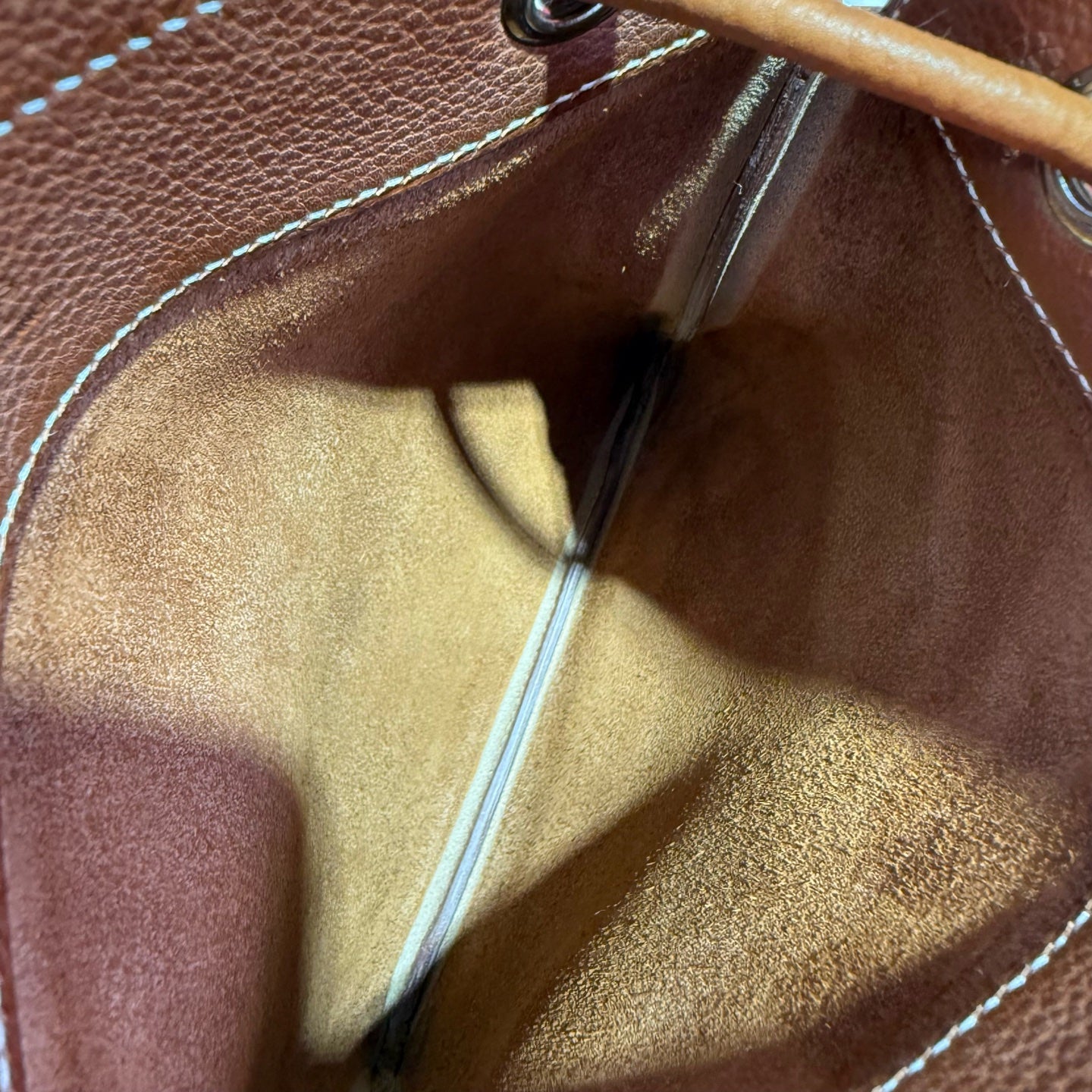 Hermes Leather Brown Shoulder Bag
