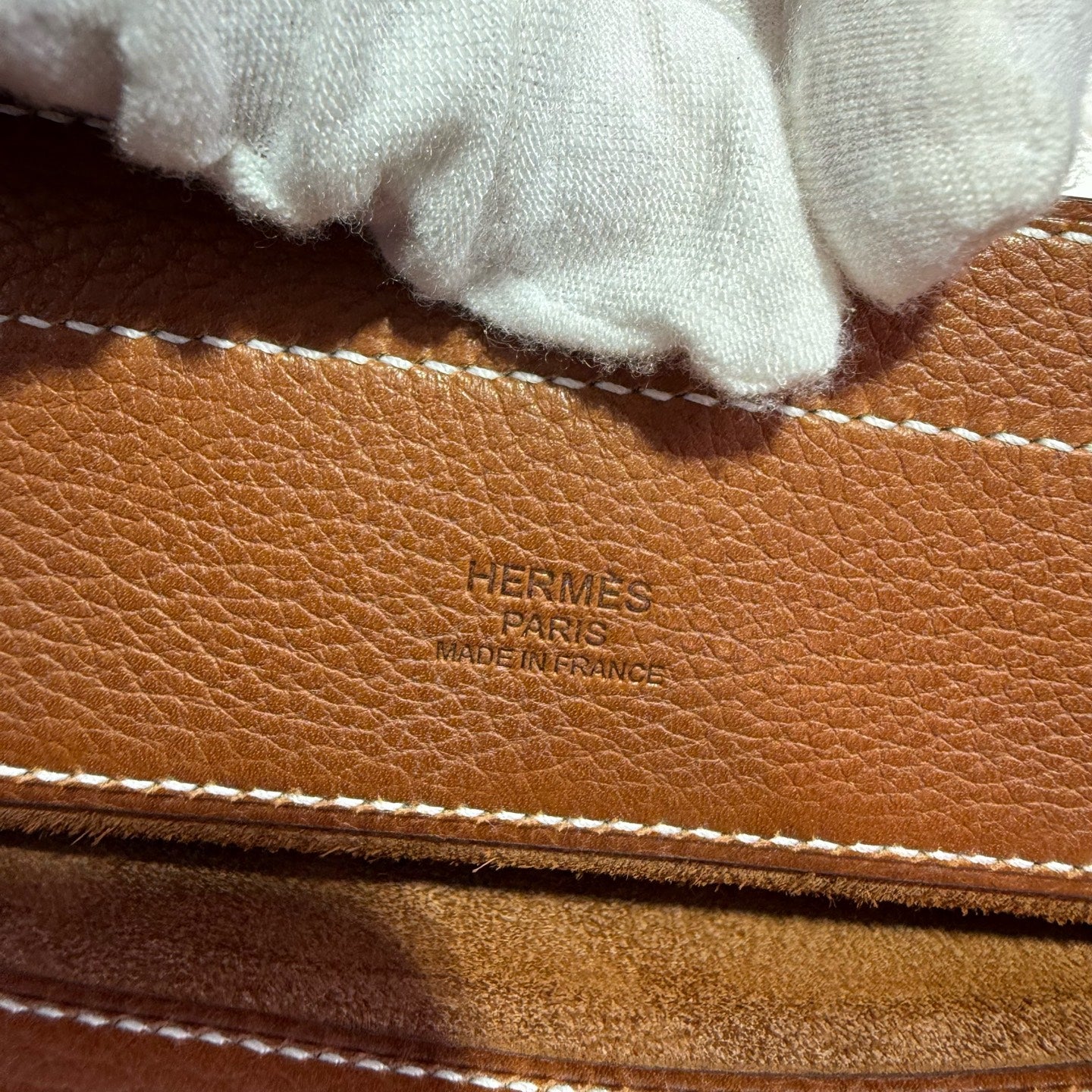 Hermes Leather Brown Shoulder Bag