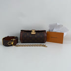 Louis Vuitton Papillon Trunk Felt Brown Shoulder Bag