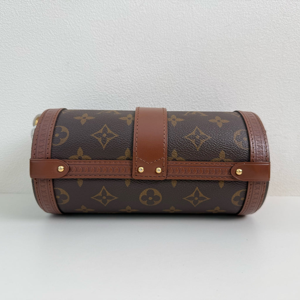 Louis Vuitton Papillon Trunk Felt Brown Shoulder Bag