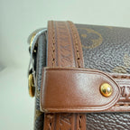 Louis Vuitton Papillon Trunk Felt Brown Shoulder Bag