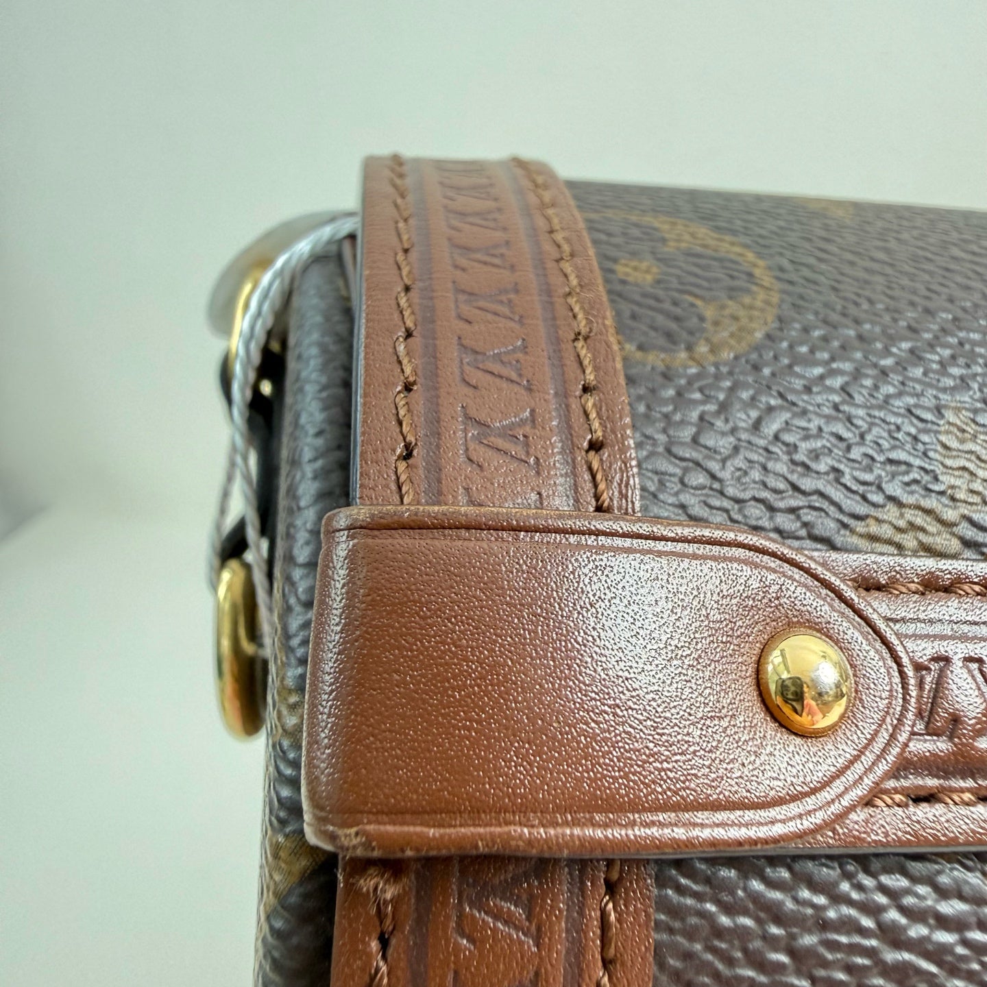 Louis Vuitton Papillon Trunk Felt Brown Shoulder Bag