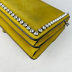 Gucci Alcantara Yellow