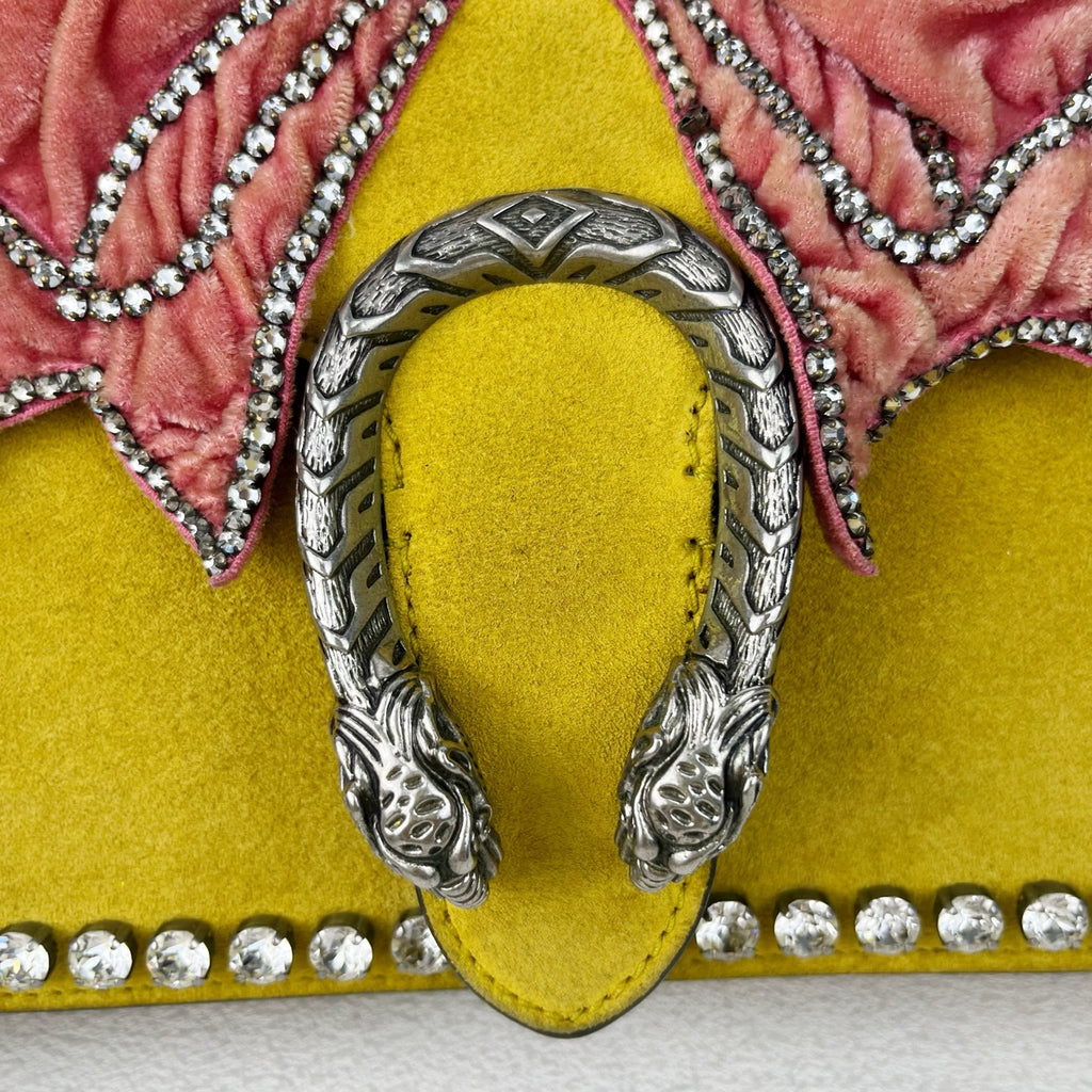 Gucci Alcantara Yellow