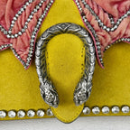 Gucci Alcantara Yellow