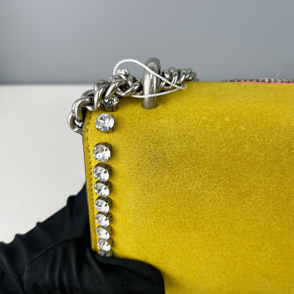Gucci Alcantara Yellow